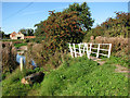 Footbridge beside ford, North Barsham in Barsham