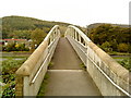 Footbridge from the canal towpath in BD16 4SY