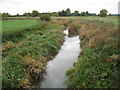 Padbury Brook from Oxlane Bridge in MK18 2AL