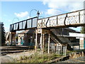 Abergavenny railway station footbridge in NP7 5HS