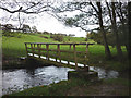 Footbridge, Lupton Beck in LA6 2PR