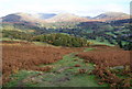 Path on the east side of Loughrigg in LA22 9SA