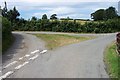 Road Junction at Trallwyn near Glan Conwy in LL28 5TN