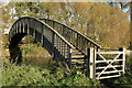 Bloomer's Hole Footbridge, River Thames in SN7 8DQ
