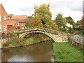Small bridge over the River Leven at Stokesley in TS9 5NX