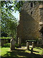 Churchyard at St. Margaret's, Isfield, East Sussex in TN22 5XS