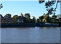 View across the Thames to Chiswick in W4 2AU
