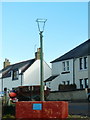 Victorian street lamp by the harbour in IV20 1YJ