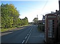 Kidderminster Road (A442), looking south in WR9 0PN