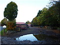 Rural East Lothian : Farm Buildings and Storage Yard at Markle Mains, near East Linton in EH40 3EB