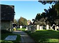 St Mary, Chiddingfold: churchyard (1) in GU8 4PN