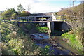 Culvert and footbridge in NE3 2JR