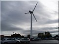 Wind Turbine in Car Park in NE63 9EY