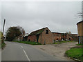 Old farm buildings in Hall Road, Oulton in Oulton