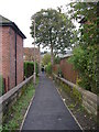 Footpath - Highfield Avenue in HD9 5NQ