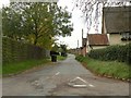 Kings Head Lane in North Lopham in North Lopham