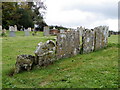Headstones, St Andrew's Churchyard in Downlands & Forest North Ward