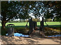 Footbridge to the Old Deer Park in TW9 2SB