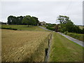 Track and lands around Whitethorn near Cropton in YO18 8HJ
