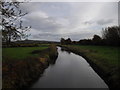 The Oldbridge River, seen from Puxton Lane,Puxton in BS24 6TB