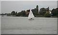 Sailing on Oulton Broad  in NR32 3PW
