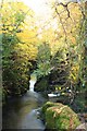 River Devon,Rumbling Bridge. in KY13 0QP