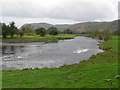 A bend in the River Conwy in LL27 0TZ