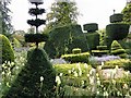 Topiary in the garden of Levens Hall in LA8 0PD