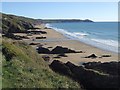 Whitsand Bay looking east from Sharrow Point in PL10 1JW