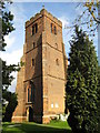 North Weald Bassett: The church tower of St Andrew's in CM16 6AL