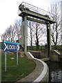 Bottisham Lock - gate down in CB25 9PX