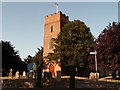 St. Andrew's church, Layham, Suffolk in Upper Layham