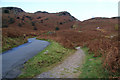Path joining the road to Grasmere in LA22 9HH