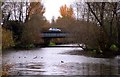 The River Cherwell flows under Marston Ferry Bridge in OX2 6XA