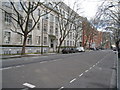 View along Malet Street in WC1E 7AZ