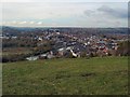 Looking down on Lewes in BN7 2BX
