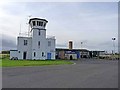 Carlisle Airport Control tower and Passenger Terminal in Oldwall