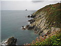 Coastline east of Portloe in TR2 5RH