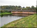 The New River: The Hertford East Branch Line railway bridge in SG13 7HA