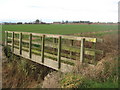 Footbridge near St Mary in the Marsh in TN29 0BW
