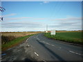 The B1222 towards York in YO8 3TP