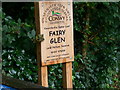 Entry to the Fairy Glen, Old Colwyn in LL29 8EX