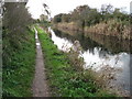 Footpath beside Chichester Ship Canal in PO20 7PW