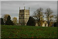 The tower of Horsley church in GL6 0PT