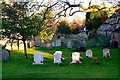 Southern churchyard, Church of St Denys, Stanford in The Vale in SN7 8PG