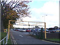 Car park entrance, Harrow Leisure Centre in HA3 7PL