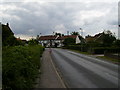 Road through the village of Sutton on Derwent in Sutton upon Derwent