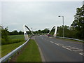 New bridge over the River Aln at Lesbury in Hipsburn