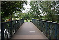 Footbridge across the River Medway in TN9 1AH