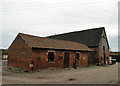 Farm buildings at Ellough Hall farm in Ellough